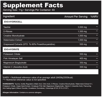 Evocore Nutrition COREHYDRA - Cola