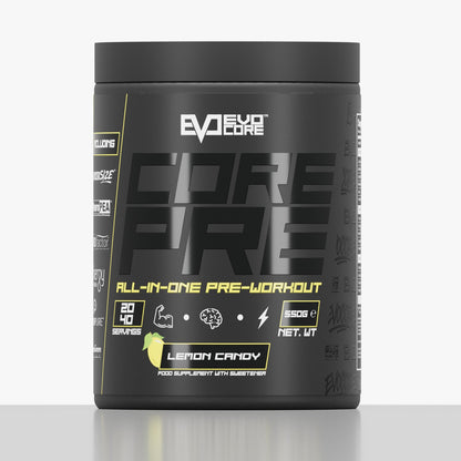 Evocore Nutrition Pre-Workout - Lemon Candy